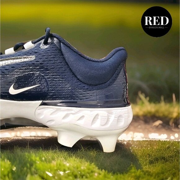Nike Alpha Huarache Elite 4 Baseball Cleats Blue FN7221-401 - Men\'s Size 14